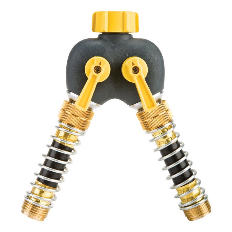Melnor 5/8 in. Metal Threaded Male/Female 2-Way Shut-off Valve