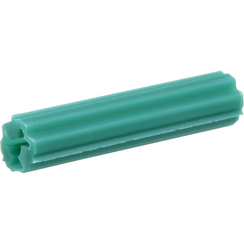 HILLMAN .19 in. D X 1-1/2 in. L Nylon Round Head Expandet Anchors 100 pk