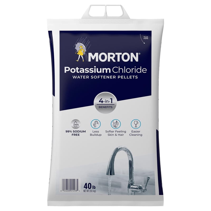 Morton Potassium Chloride Pellets 40 lb
