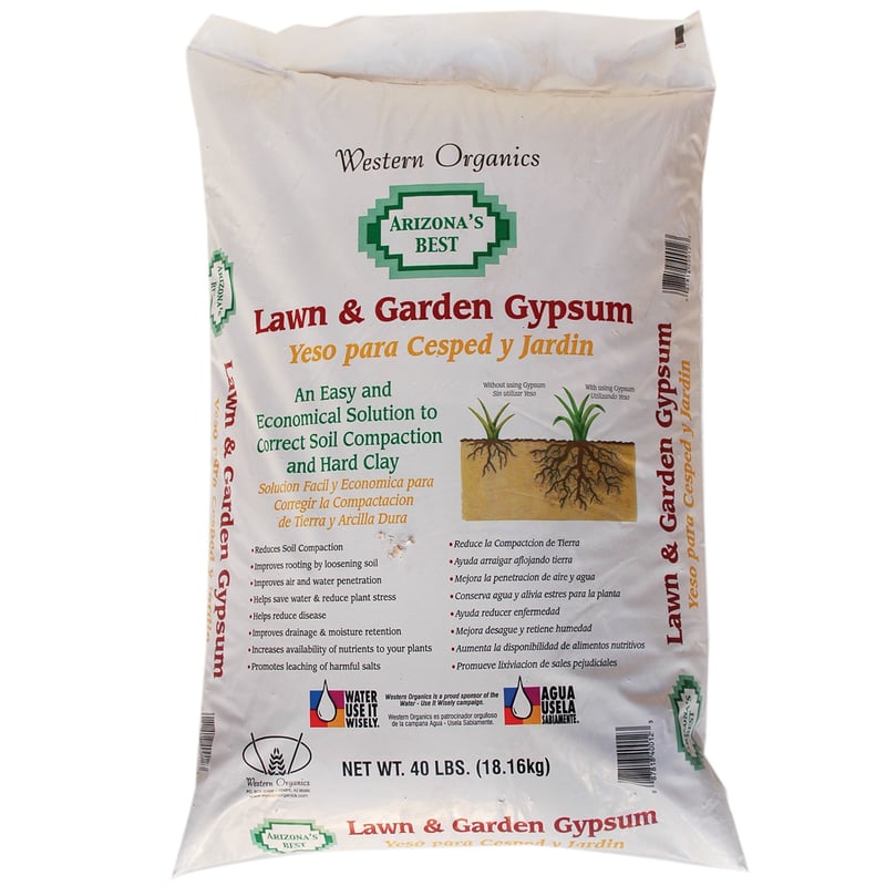 Arizona's Best Garden Gypsum 200 sq ft 40 lb
