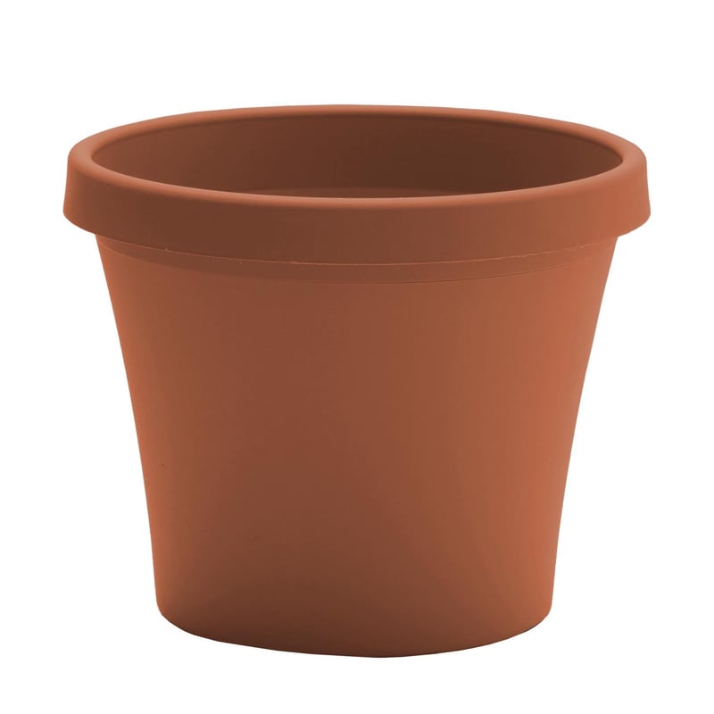 Bloem Terra 7.25 in. H X 6 in. W X 8.5 in. D Resin Traditional Planter Terra Cotta