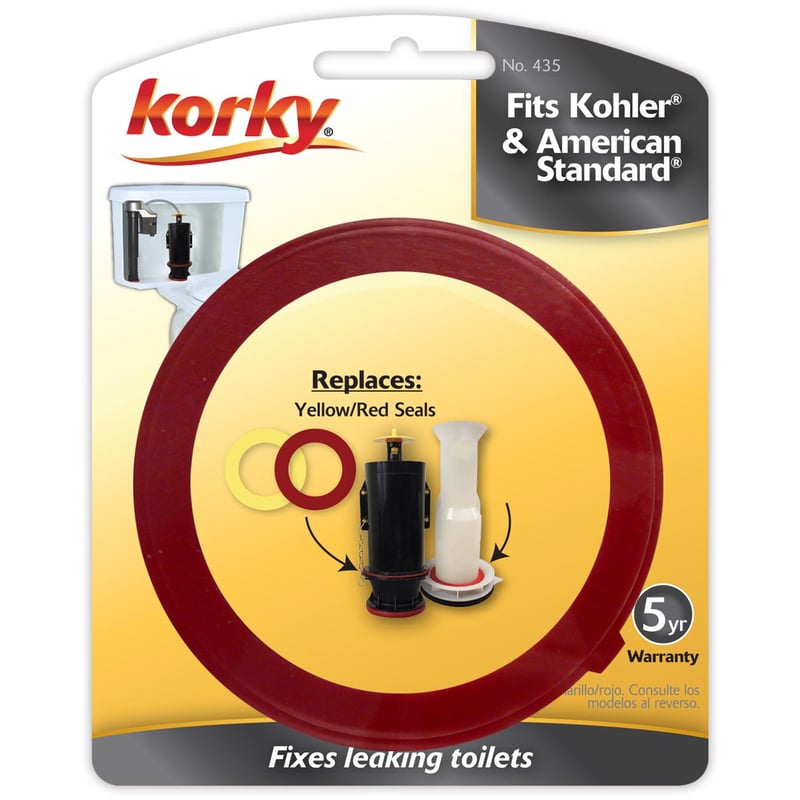Korky Valve Seal Kit Red For Universal