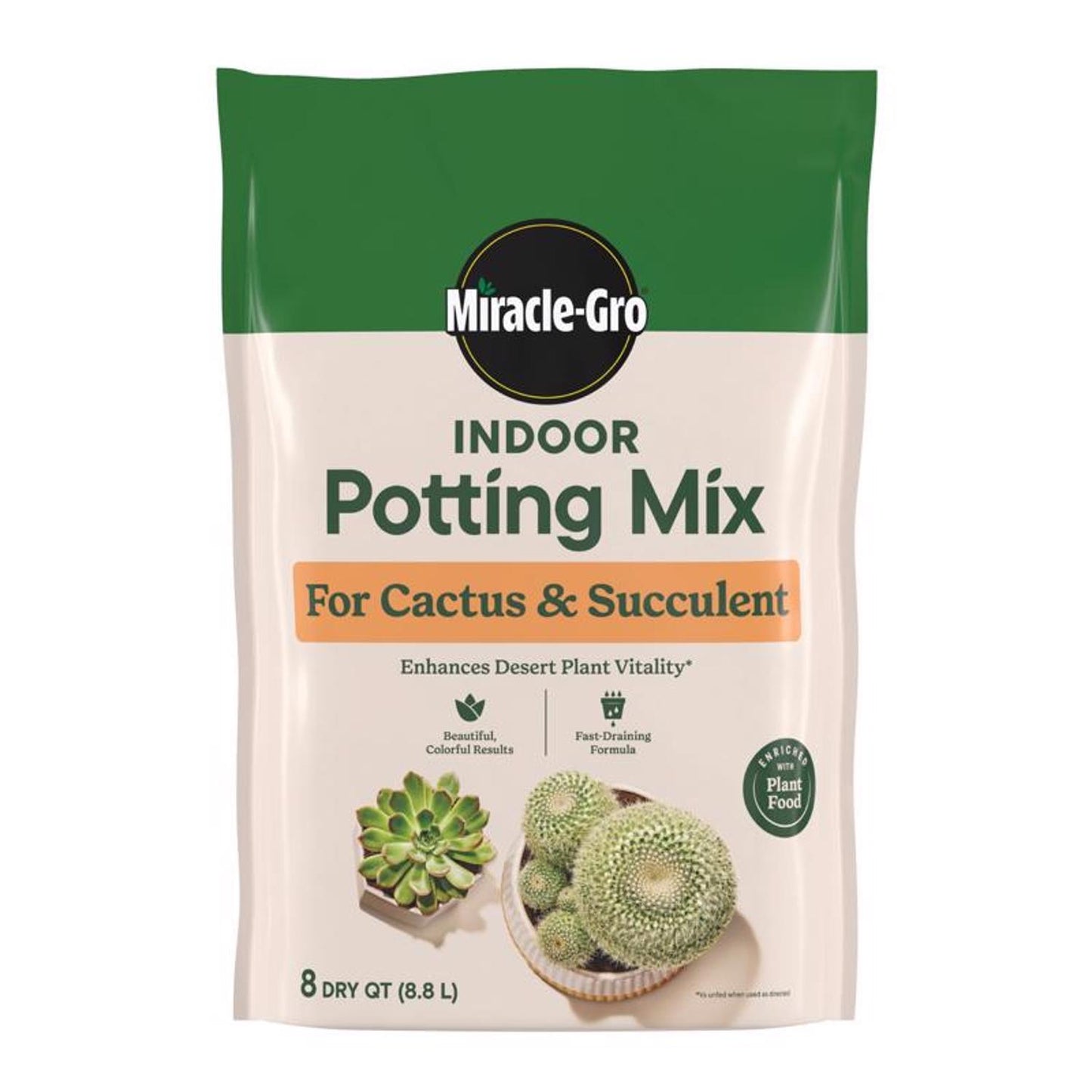Miracle-Gro Cacti, Citrus and Palm Potting Mix 8 qt