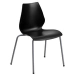Flash Furniture Black Plastic Chair