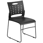 Flash Furniture Black Plastic Chair