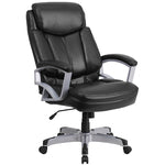 Flash Furniture Black Leather Office Chair