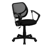 Flash Furniture Black Fabric Task Chair