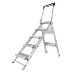 Xtend+Climb Contractor Series 44.75 in. H X 21 in. W X 55 in. D 375 lb. cap. 5 step Aluminum Step St