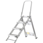 Xtend+Climb Contractor Series 35 in. H X 22.5 in. W X 45 in. D 375 lb. cap. 4 step Aluminum Step Sto