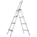 Xtend+Climb Home Series 64 in. H X 21 in. W X 34.6 in. D 225 lb. cap. 4 step Aluminum Step Stool