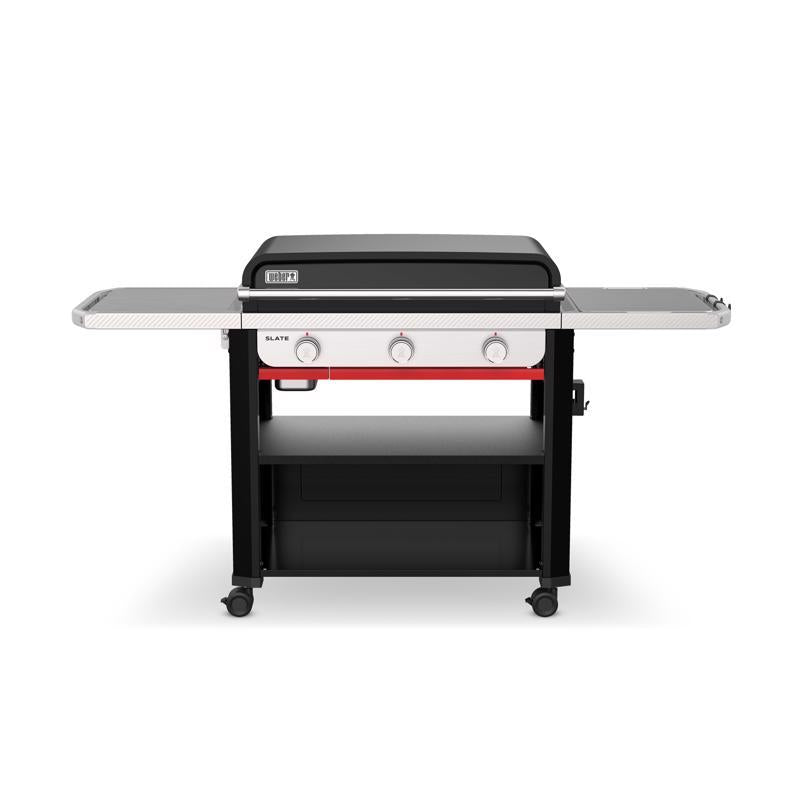 Weber Slate 30" Rust-Resistant 3 Burner Liquid Propane Outdoor Griddle Black