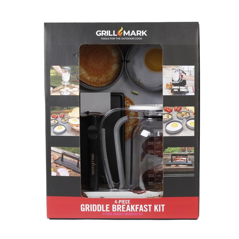 Grill Mark Cast Iron Breakfast Kit 4 pc