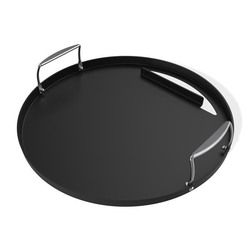 Weber Rust-Resistant 22' Round Griddle Insert Carbon Steel Griddle Insert 1 pk