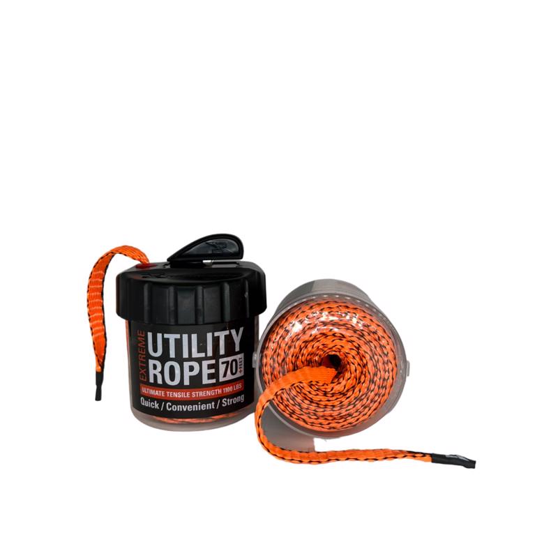 Rapid Rope 3/8 in. D X 70 linear ft L Orange Braided Polyester Rope