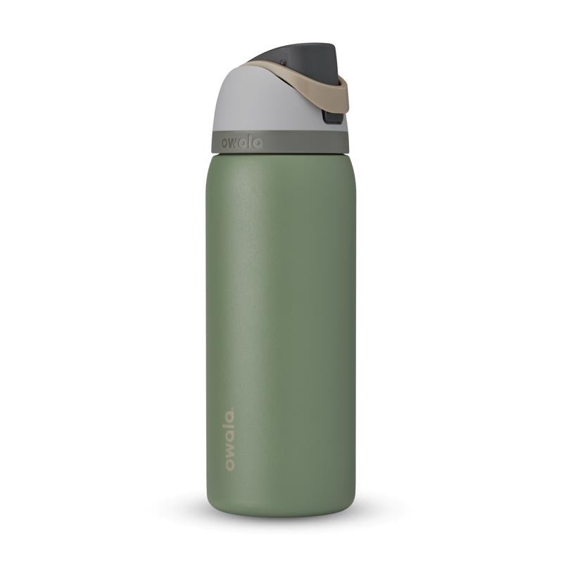 Owala FreeSip 32 fl. oz. Green House BPA Free Water Bottle with Spout Lid