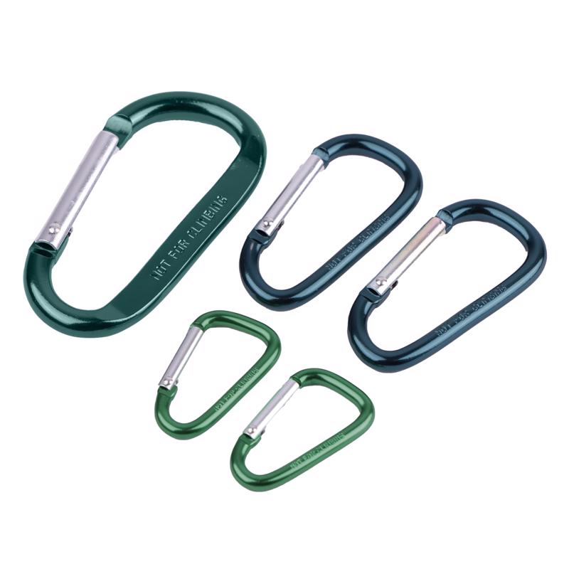 Coghlan's Green Carabiner 5 pk