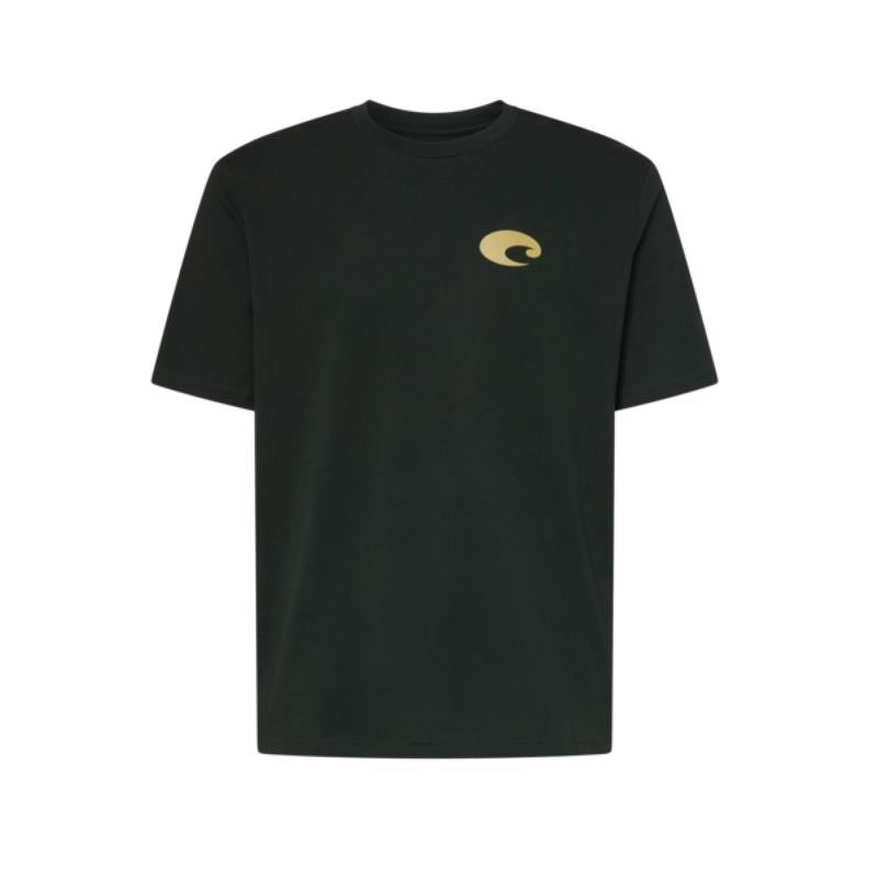 Costa XL Short Sleeve Men's Crew Neck Washed Black Species Shield Tee Shirt
