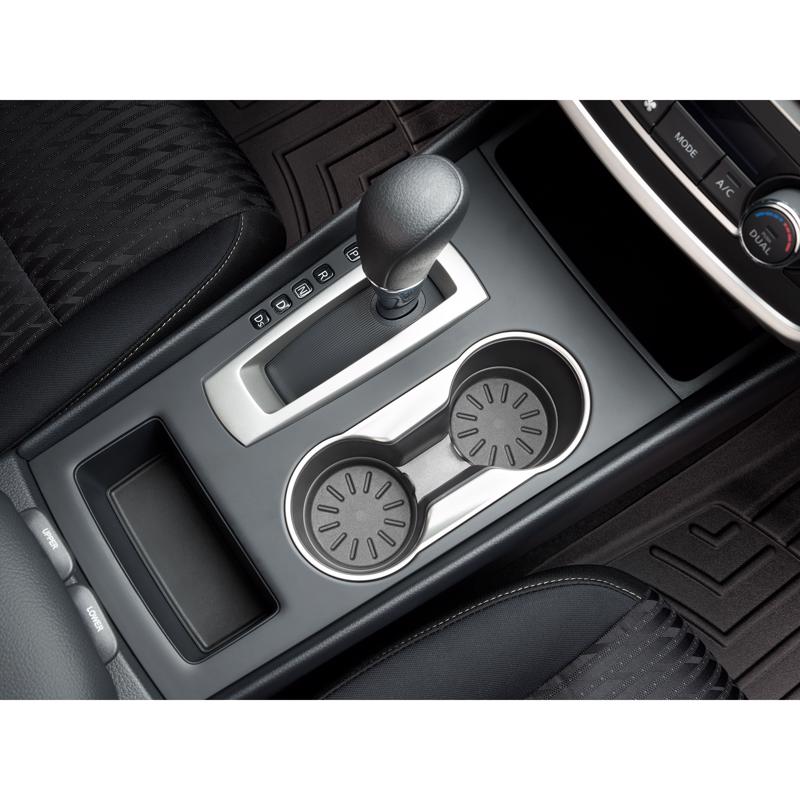 WeatherTech Black Car Coaster 4 pk