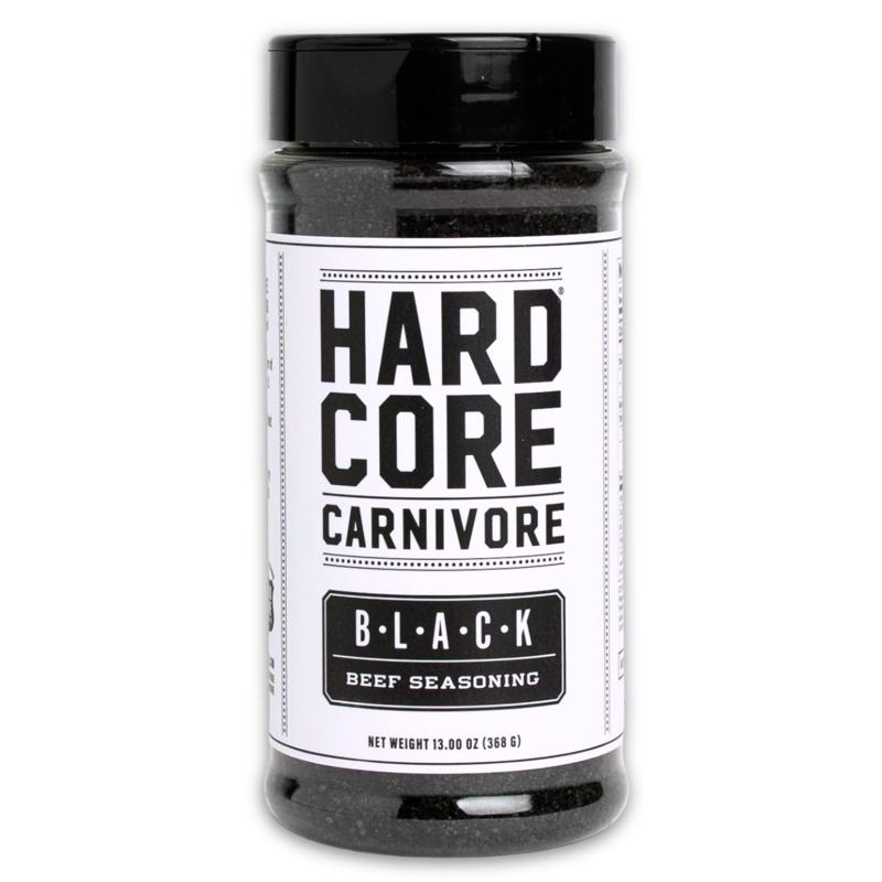 Hardcore Carnivore Black Bar-B-Q Rub/Seasoning 13 oz