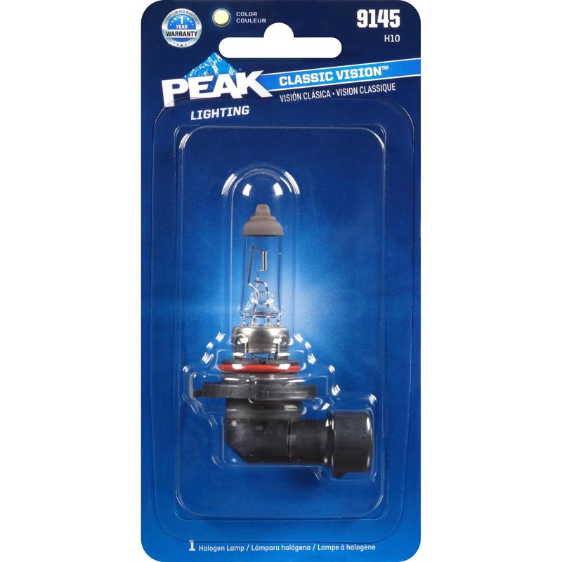Peak Classic Vision Halogen Forward Lighting Automotive Bulb 9145