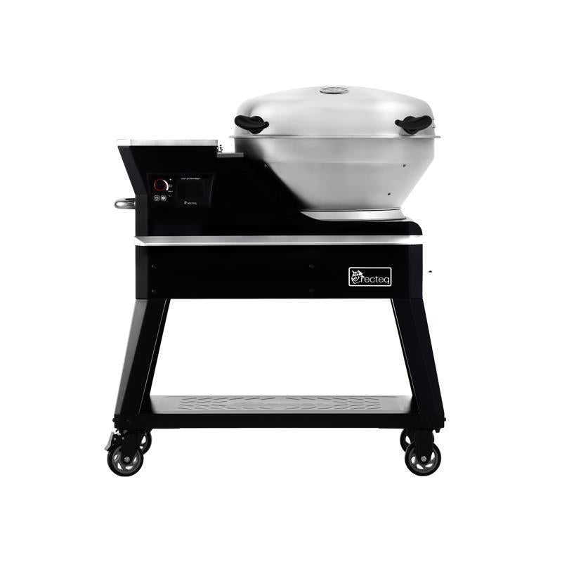 Recteq Bullseye Deluxe 380BD Wood Pellet WiFi Grill and Smoker Black/Silver