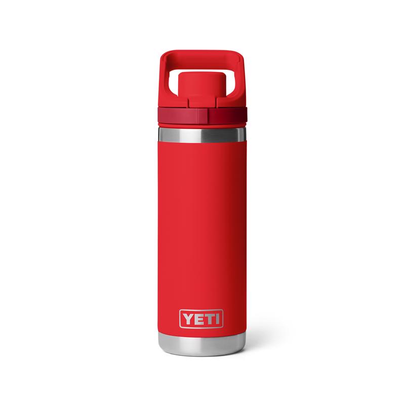YETI Rambler 18 oz Rescue Red BPA Free Bottle with Flip Chug Cap