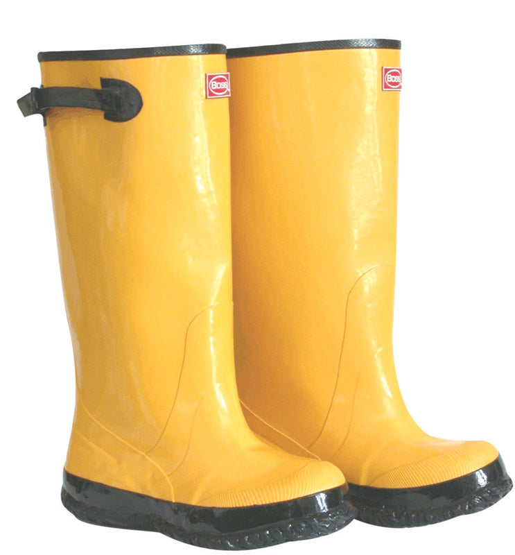 Boss Knee Boots 11 US Yellow Waterproof