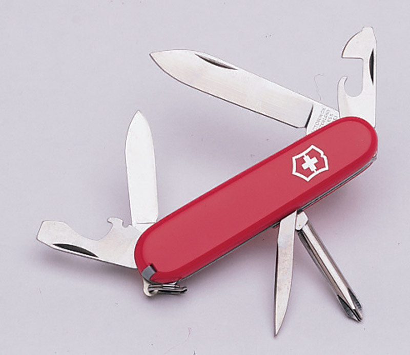 Victorinox Tinker Red 420 HC Stainless Steel 3-4 in. Multi-Function Knife