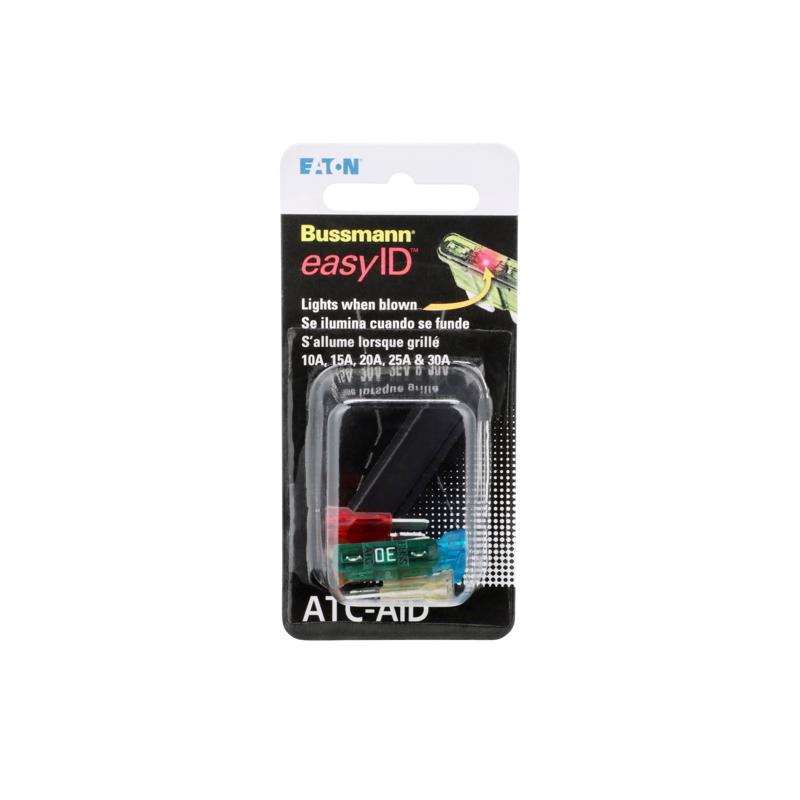 Bussmann EasyID 30 amps ATC Assorted Blade Fuse Assortment 1 pk
