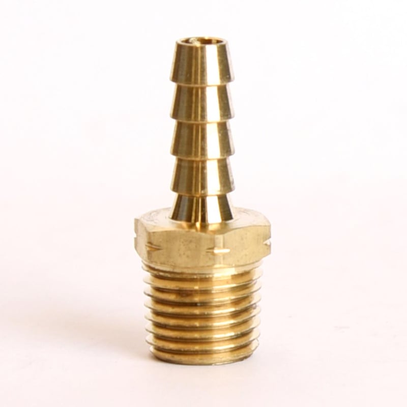 ATC Brass 1/4 in. D X 1/4 in. D Adapter 1 pk