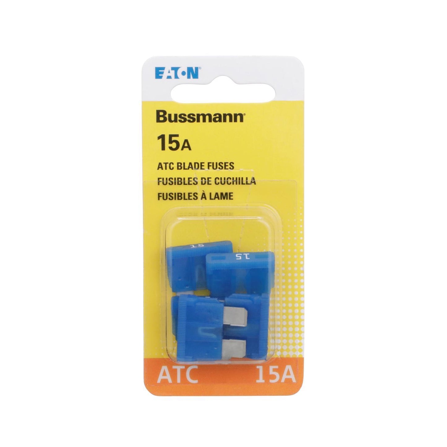 Bussmann 15 amps ATC Blue Blade Fuse 5 pk