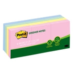 Post-it 2 in. W X 1.5 in. L Assorted Pastel Sticky Notes 12 pad