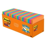 Post-it 3 in. W X 3 in. L Assorted Neon Sticky Notes 24 pad