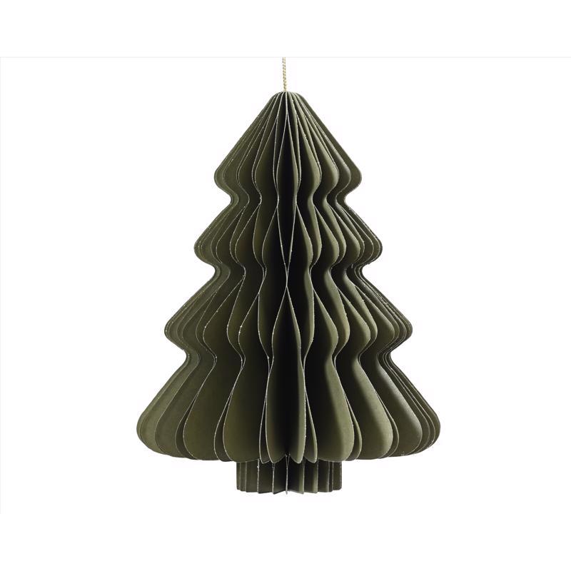 Decoris Green Tree Hanger 16 in.