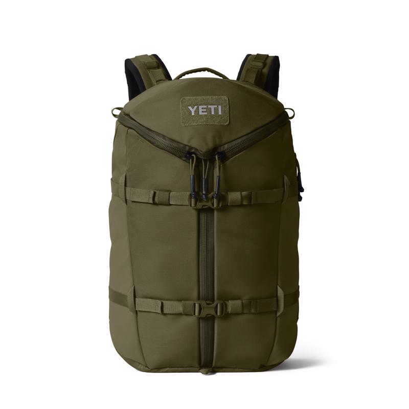 YETI Ranchero 27L Olive Backpack 19 in. H X 11.5 in. W