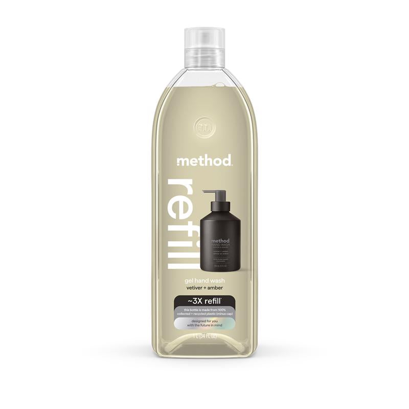 Method Vetiver & Amber Scent Gel Hand Wash 34 oz