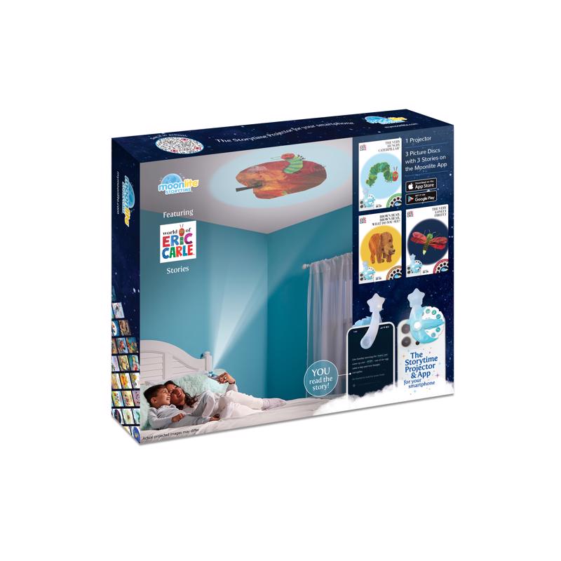 Moonlite Storytime Eric Carle 3 Story Projector Blue