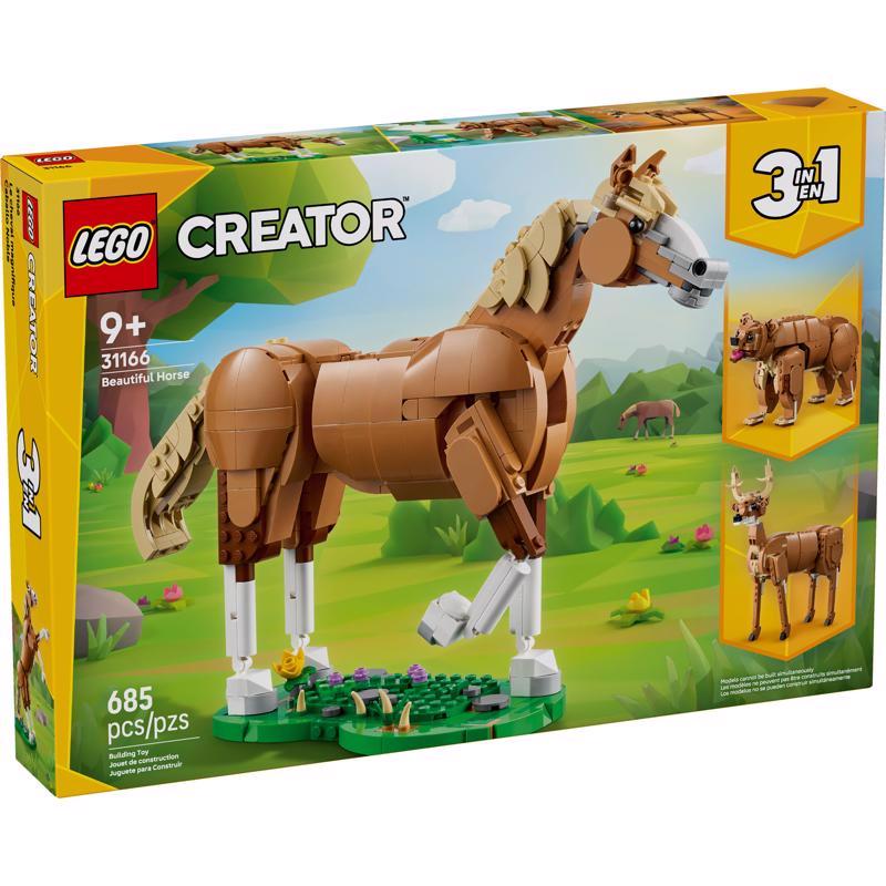 LEGO Creator Beautiful Horse Building Set Multi 685 pc