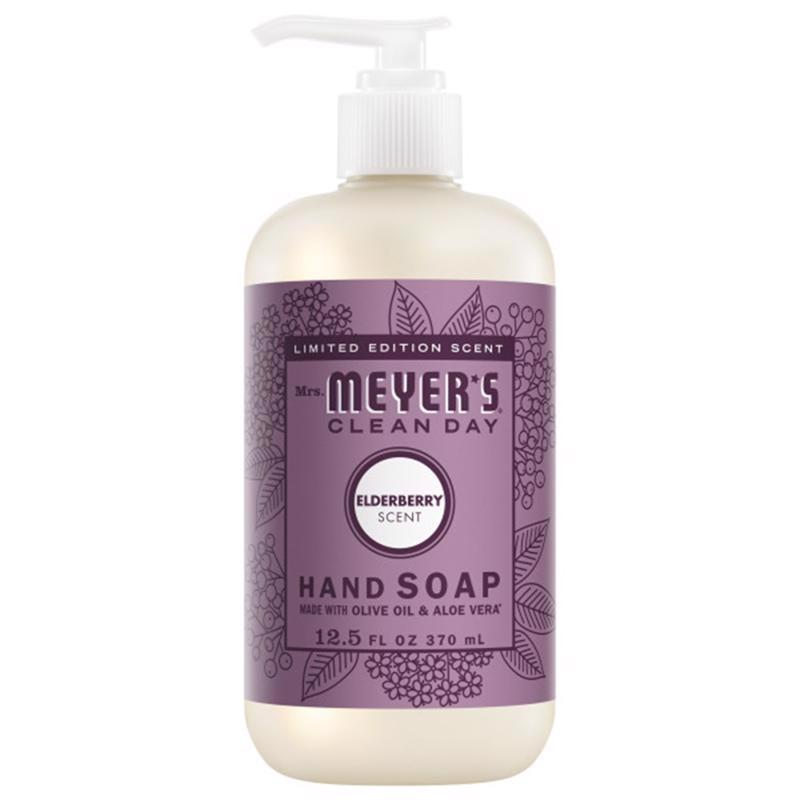 Mrs. Meyer's Clean Day Elderberry Scent Liquid Hand Soap 12.5 fl. oz.