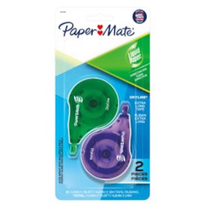 Paper Mate Liquid Paper White Correction Tape 2 pk