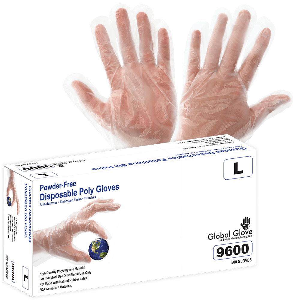 Poly Gloves 9600