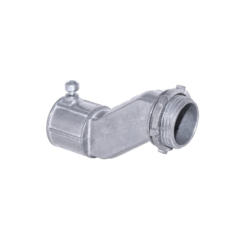 Sigma Engineered Solutions ProConnex 1/2 in. D Die-Cast Zinc Offset Set Screw Connector For EMT 1 pk