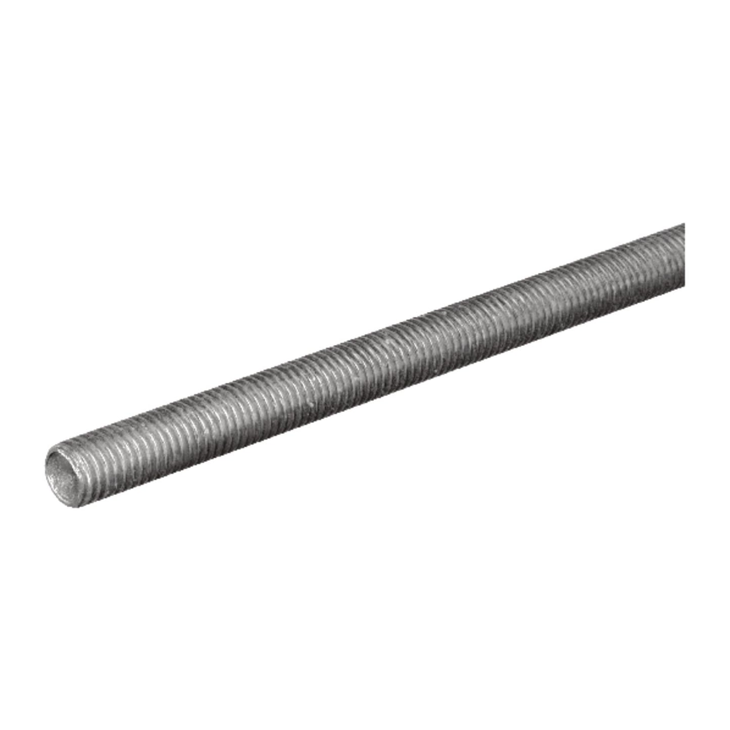 SteelWorks 5/16 in. D X 36 in. L Low Carbon Steel Threaded Rod