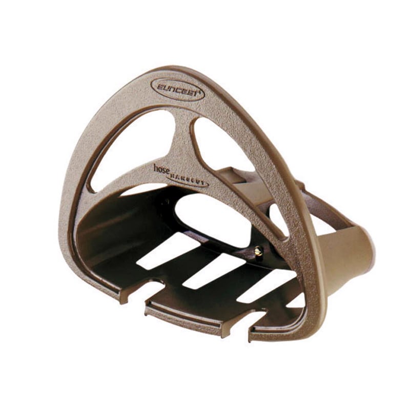 Suncast Hose Hangout 150 ft. Taupe Wall Mounted Hose Hanger