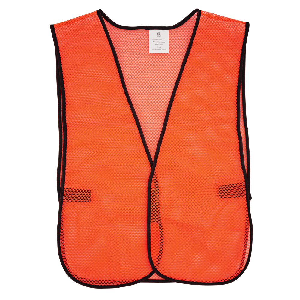 Safety Vest GLO-10-O (Case — 50 each)