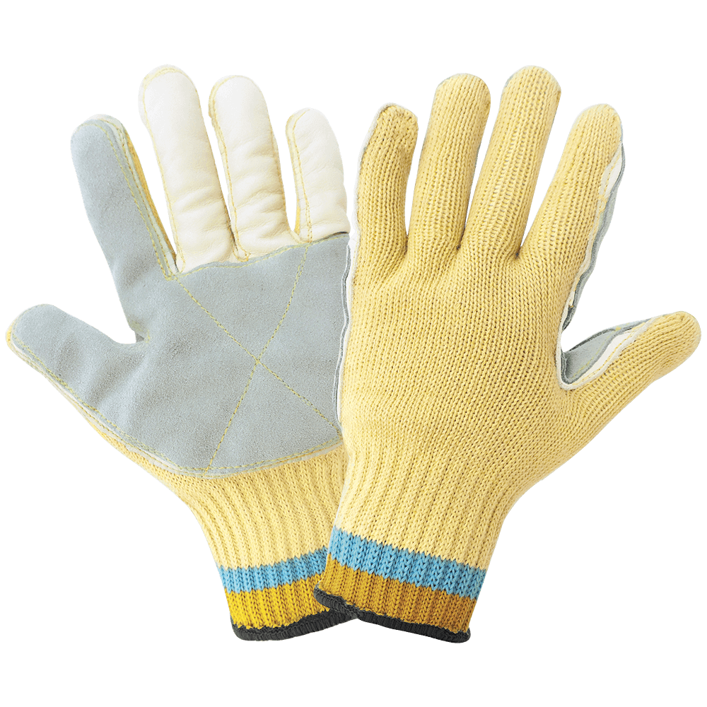 Aramid / Leather Face Gloves K300LF
