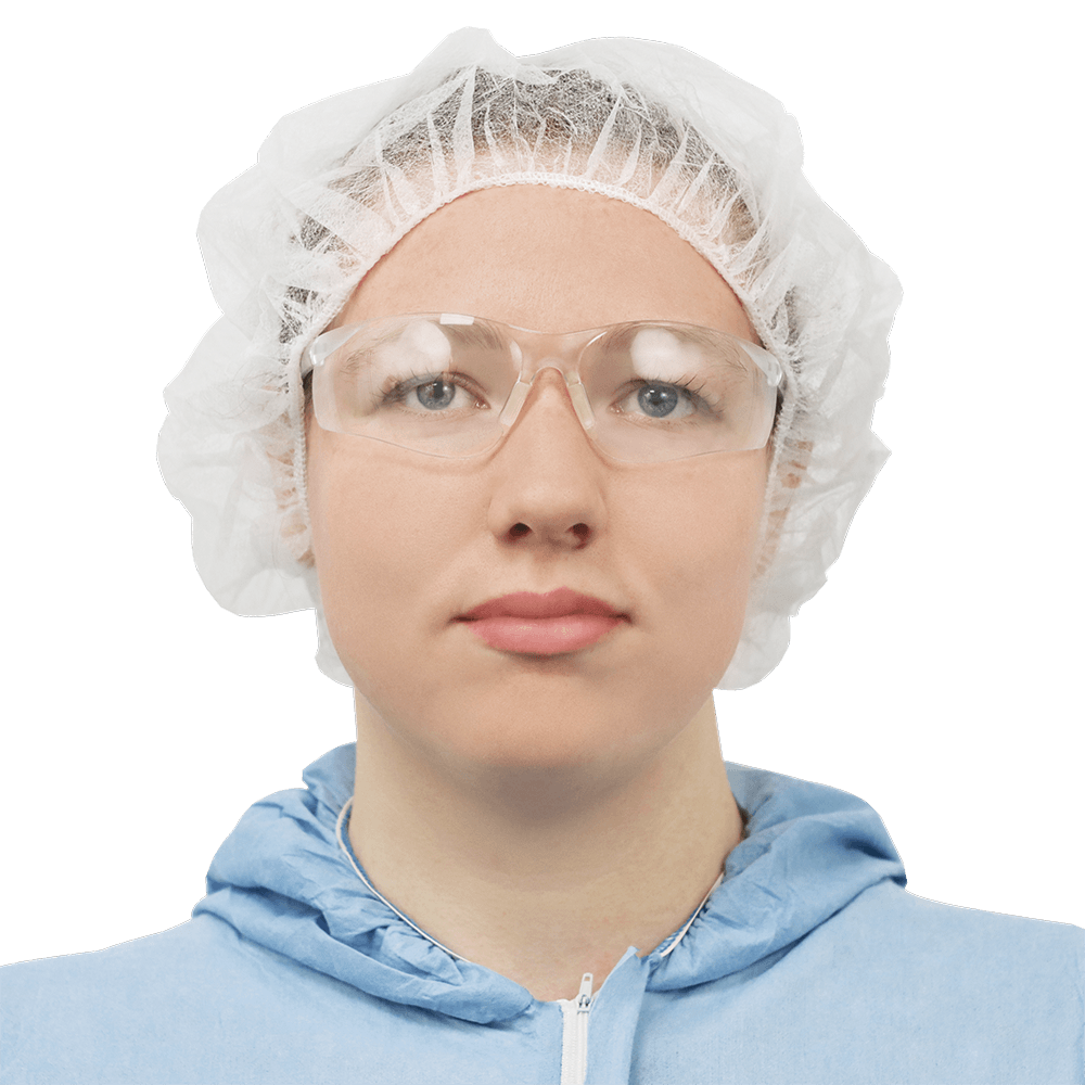 Disposable Non-Woven Bouffant Caps NW-PPB24-W (Case)