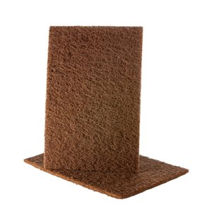 Hand Pad 6 x 9 Uneelon Brown (Coarse) - Case of 10