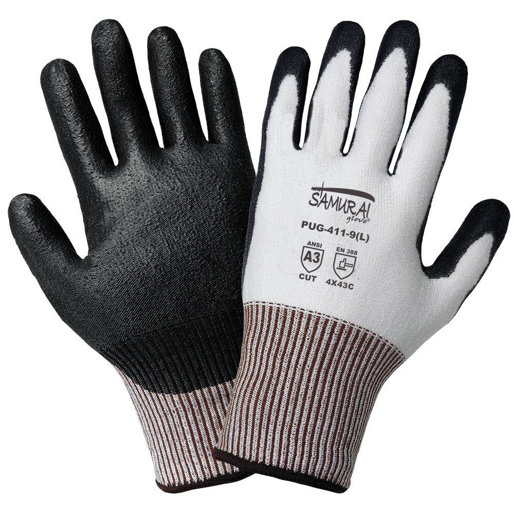 PU on UHMWPE Gloves PUG-411-11(2XL) (Dozen Pair)