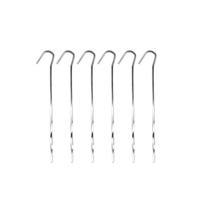 Coghlan's Silver Skewer Pegs 8.625 in. H X 2.875 in. W X 7 in. L 6 pk